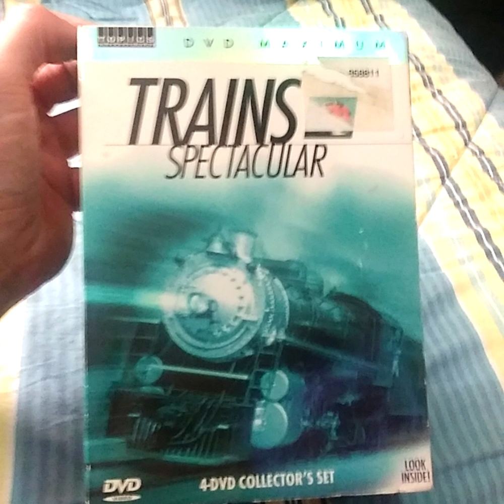Trains Spectacular DVD Box  4 DVD Collector's Set